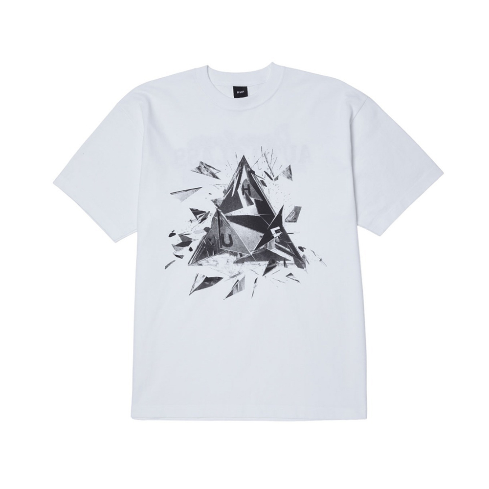 HUF Auto Glass Tee Ανδρικό T-Shirt  - Λευκό
